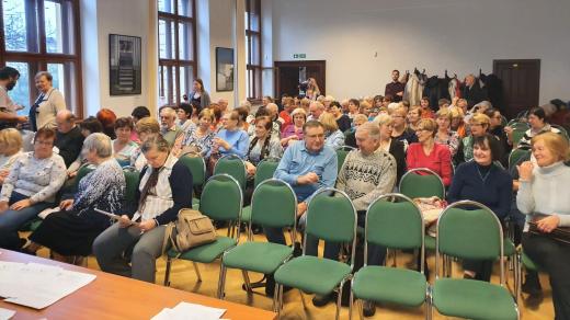 Studenti virtuální Univerzity třetího věku v Českých Budějovicích