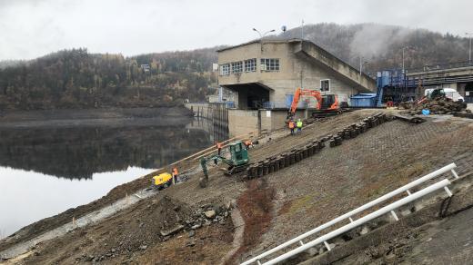 Modernizace Orlické přehrady