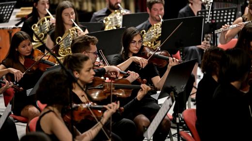 Členové ONO – Ostrava New Orchestra  / Zahajovací koncert festivalu Ostravské dny (22. srpna 2021)