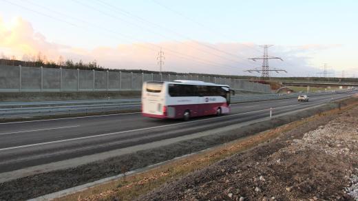 Nový úsek dálnice D3 mezi Ševětínem a Borkem na Českobudějovicku