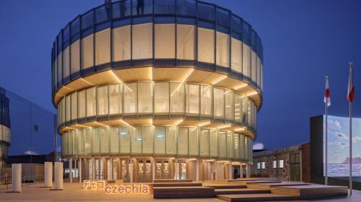 Ceněný český pavilon ze dřeva a skla na Expu 2025 v japonské Ósace