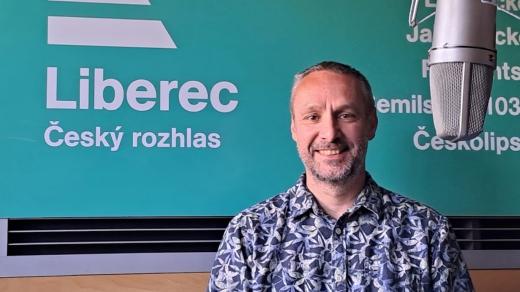 Hostem v pořadu O čem se mluví byl ředitel Botanická zahrada Liberec Václav Lenk