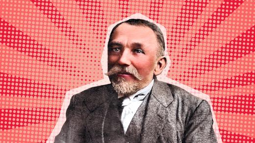 Rudolf Strimpl (koláž Český rozhlas, digitálně kolorováno)