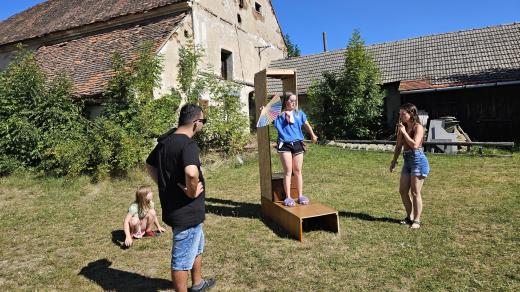 Nácvik divadelního představení divadla Aldente v Mohelně