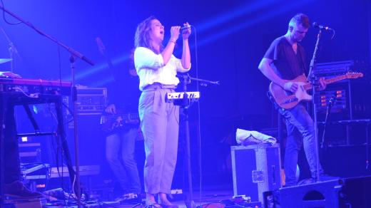 Aneta Langerová vystoupila v kulturním domě ve Slavonicích. Její koncert byl součástí hudebního programu Slavonice Festu