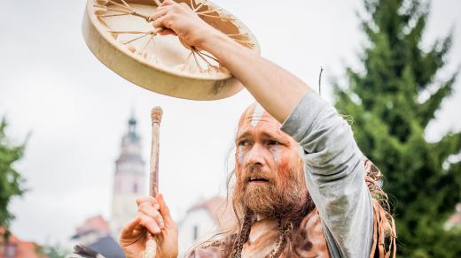Festival pravěké a středověké kultury Krumbenowe v Českém Krumlově