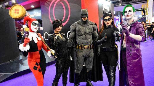 Cosplay je populární zejména na různých festivalech. Ilustrační fotka z Brasil Game Show