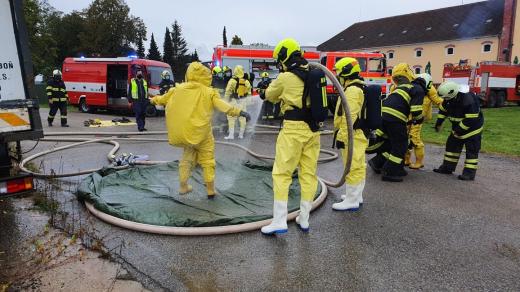Únik čpavku v teboňském pivovaru