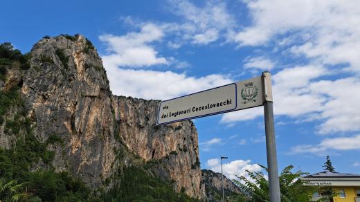 V Arcu u Lago di Garda mají ulici Československých legionářů