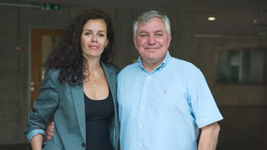 Kateřina Kalčíková a Miroslav Konvalina