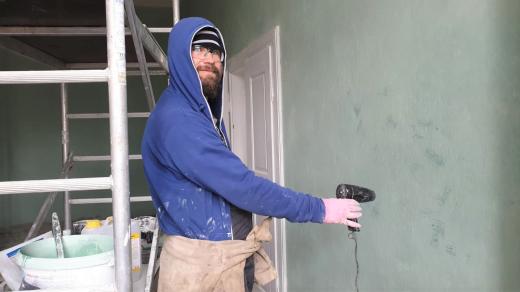 Restaurátoři vracejí pokojům Adamova stavení na zámku v Jindřichově Hradci výmalbu z 19. století