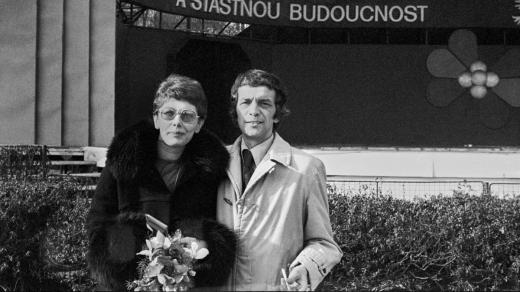 Daňa Horáková a Pavel Juráček ve svatební den