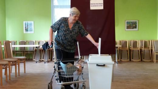 Volby v Domově seniorů Anna v Českém Brodě