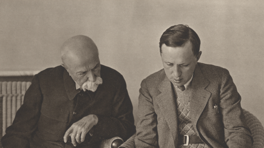 Tomáš Garrigue Masaryk a Karel Čapek