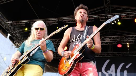 Kapela Visací zámek na snímku z roku 2018.