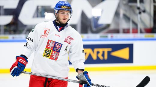 Ondřej Beránek v reprezentačním dresu
