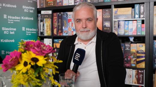 Ondřej Kepka v rozhlasové kavárně