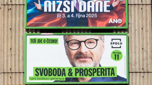 Předvolební kampaň hnutí ANO a koalice Spolu