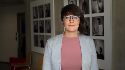 Celostátní lídryně Hnutí Kruh Marta Martinová