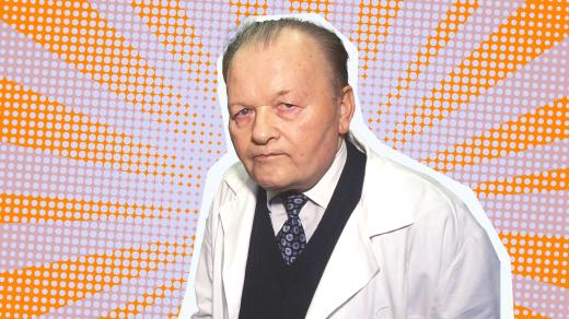 Chemik Antonín Holý (koláž Český rozhlas)