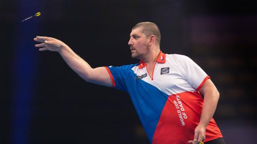 Český šipkař Petr Křivka