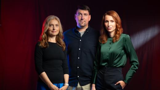 Jana Klímová, Vojtěch Berger a Lucie Korcová, autoři série Kellner