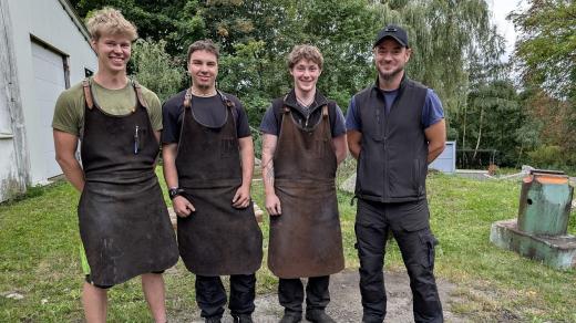 Kováři z Akademie Světlá nad Sázavou