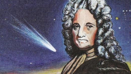 Edmond Halley na známce