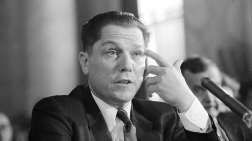 Americký odborový předák Jimmy Hoffa