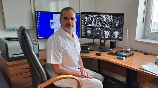 Primář radiodiagnostického oddělení jablonecké nemocnice MUDr. Jaromír Frydrych
