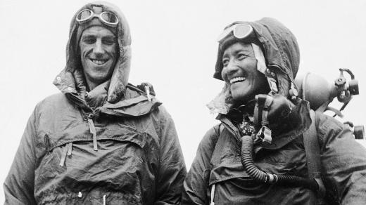Edmund Hillary a Tenzing Norgay