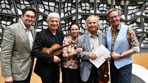 Lukáš Klánský, Jiří Pavlica, Eva a Václav Hudečkovi a Aleš Cibulka