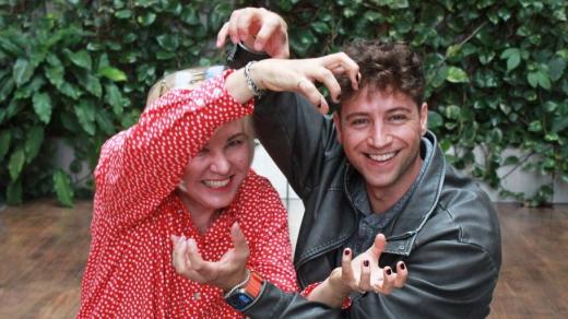 Dagmar Herrmannová a Milan Peroutka ze Smiling Crocodile