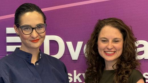 Eliška Selinger a Pavla Hubálková