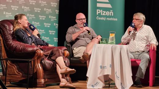 Šárka Krausová, Jakub Holík a Antonín Procházka