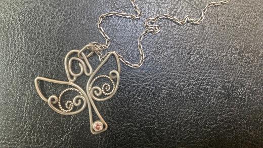 Stříbrný anděl od zlatnice Daniely Roudné