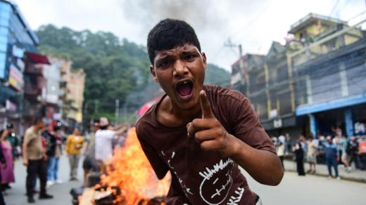 Protesty Gen Z v Nepálu