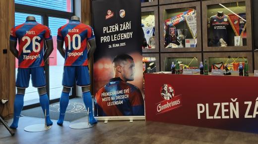 Plzeň září pro legendy
