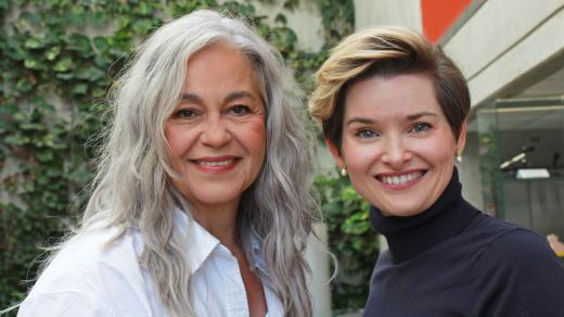 Monika Exlerová a Viktorie Kopecká