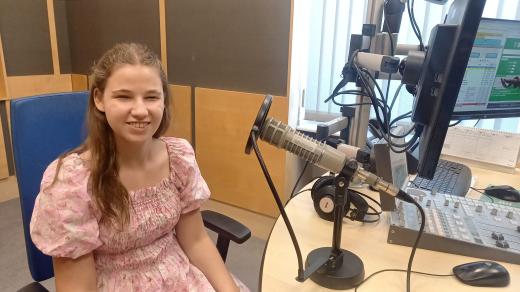 Věra Strbačková z Huslenek, studentka, zpěvačka, lektorka