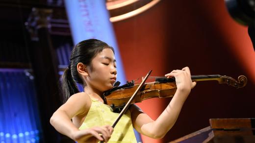 Vítězka 59. ročníku Dvořákovy rozhlasové mezinárodní soutěže pro mladé hudebníky Concertino Praga Yeonah Kim