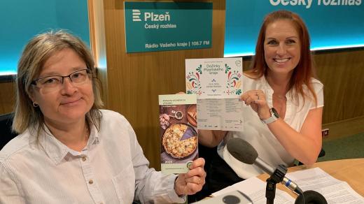 Helena Hnojská a Eva Mertlová