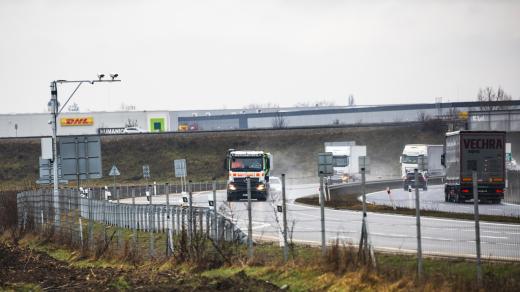 Dálnice D52 u Pohořelic