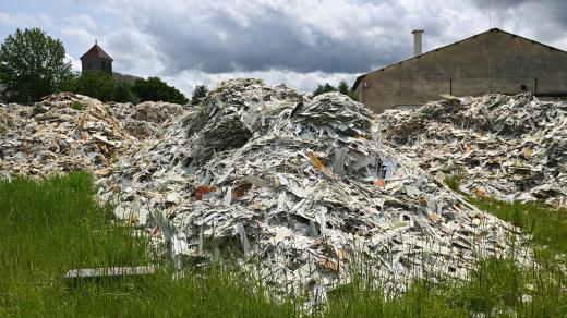 Do Jiříkova na Bruntálsku přijely první kamiony s německým odpadem loni v prosinci