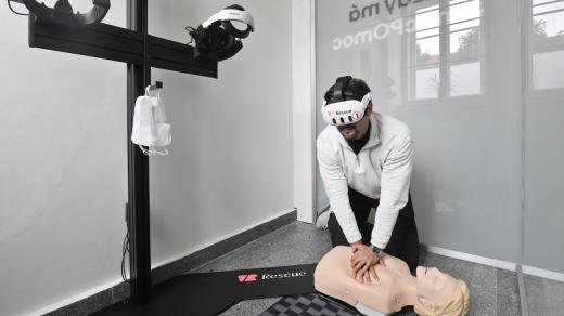 VR Point naučí veřejnost, jak bez stresu zvládnout první pomoc