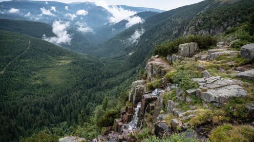 Krkonošský národní park, Pančavský vodopád