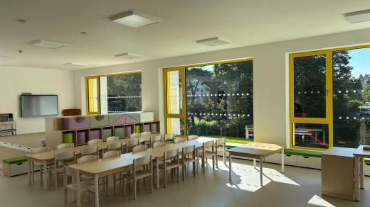 Pardubice mají nový moderní školkový pavilon za zhruba 90 milionů korun