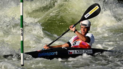 Vodní slalomář Jakub Krejčí