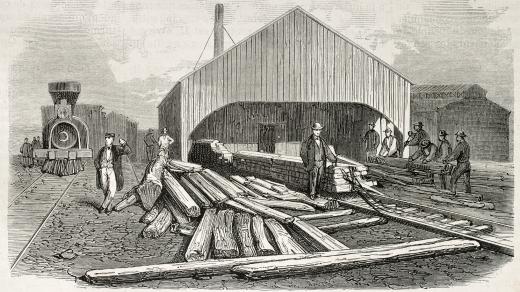 Stavba železnice