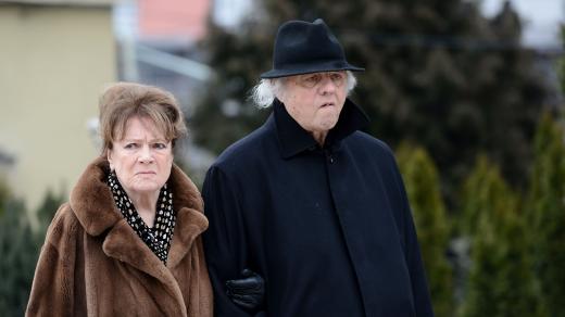 Vlasta Chramostová a Stanislav Milota v roce 2013